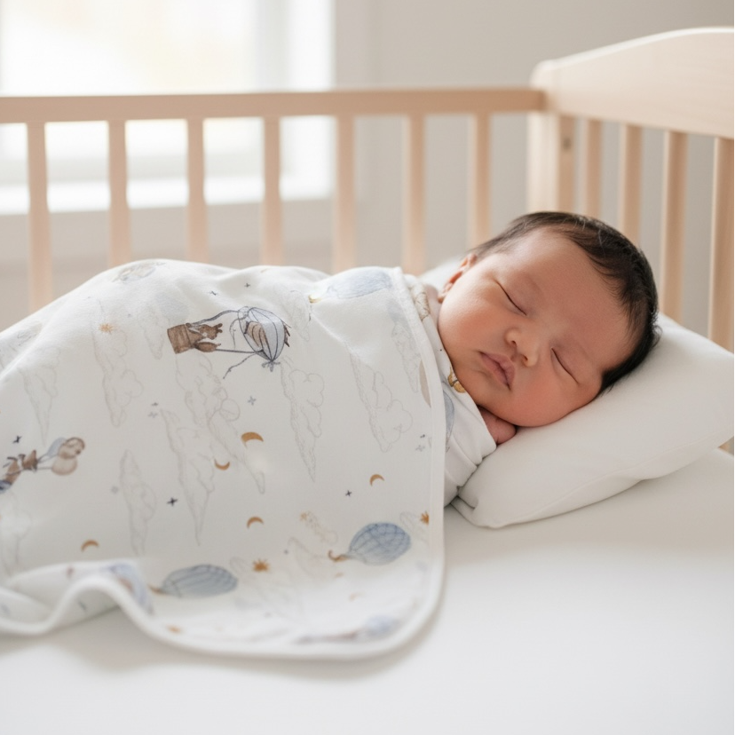 🎁 Pure Cotton Swaddle (100% off)