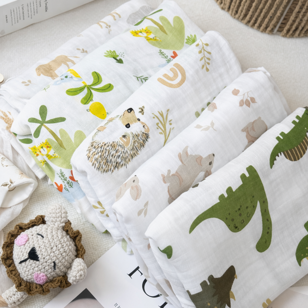 Organic Bamboo Baby Swaddle