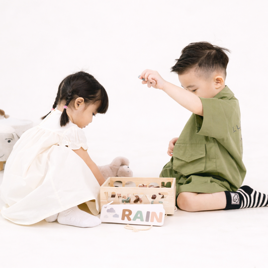 Wooden ABC Alphabet Learning Wagon Toy